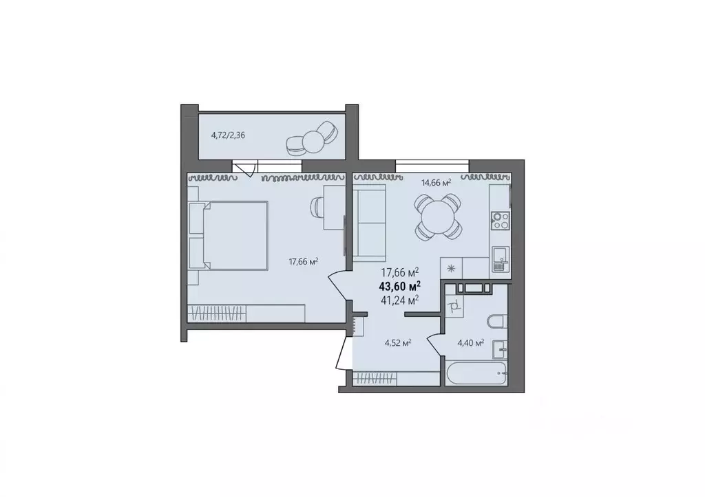 2-к кв. Челябинская область, Челябинский городской округ, пос. ... - Фото 0