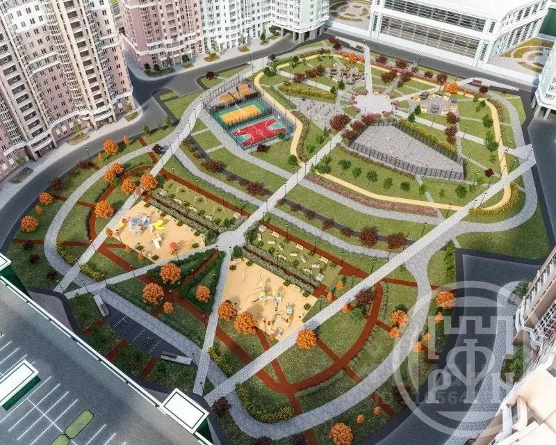 3-к кв. Санкт-Петербург ул. Кустодиева, 7к1 (86.37 м) - Фото 0
