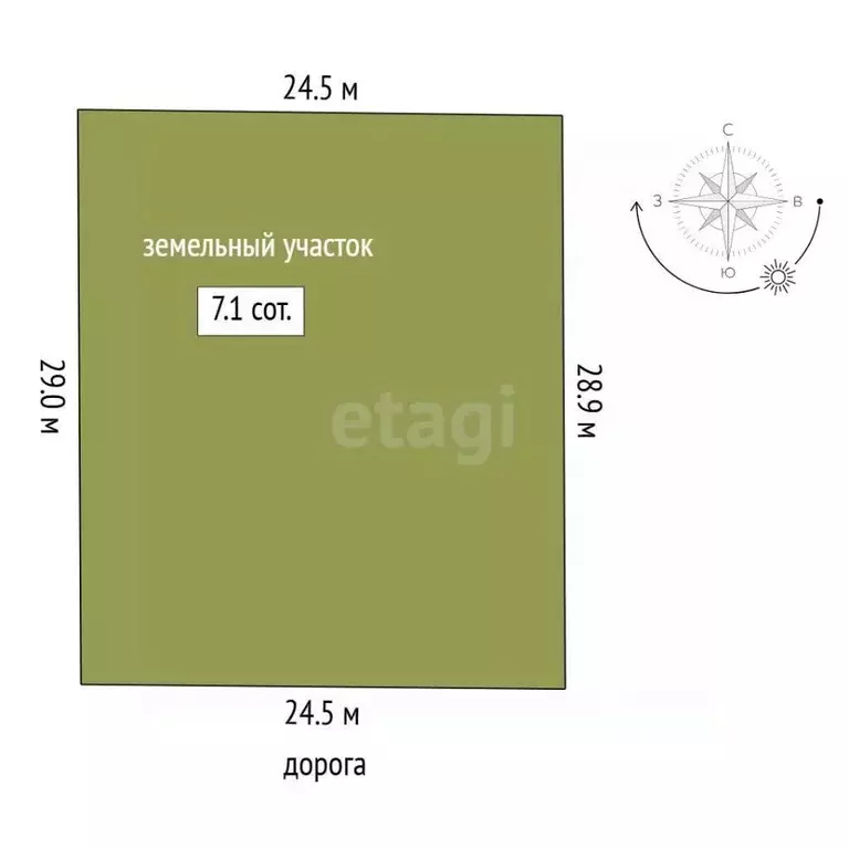 Участок в Тюменская область, Тюмень  (7.0 сот.) - Фото 1