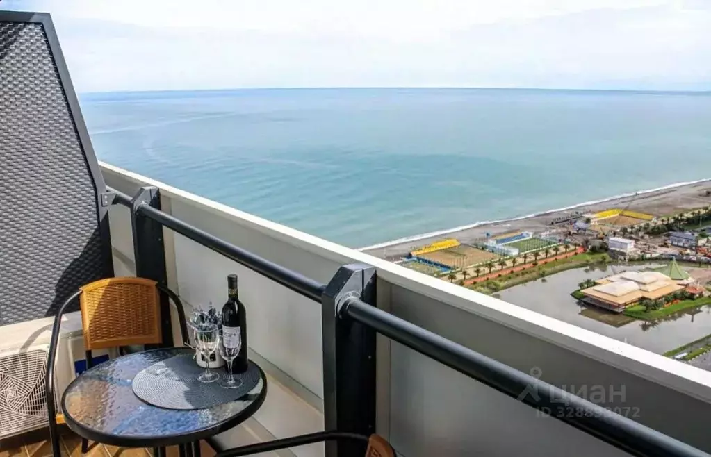 Студия Краснодарский край, Сочи Мамайка мкр, ул. Крымская, 89 (33.1 м) - Фото 1