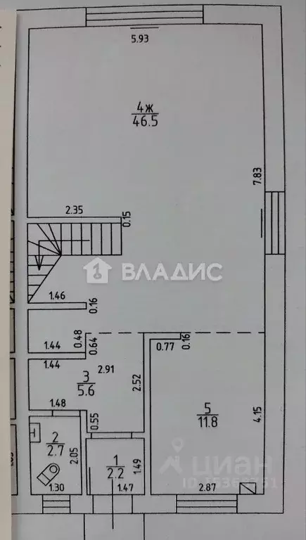 Дом в Калининградская область, Калининград ул. Шишкина, 13 (177 м) - Фото 2