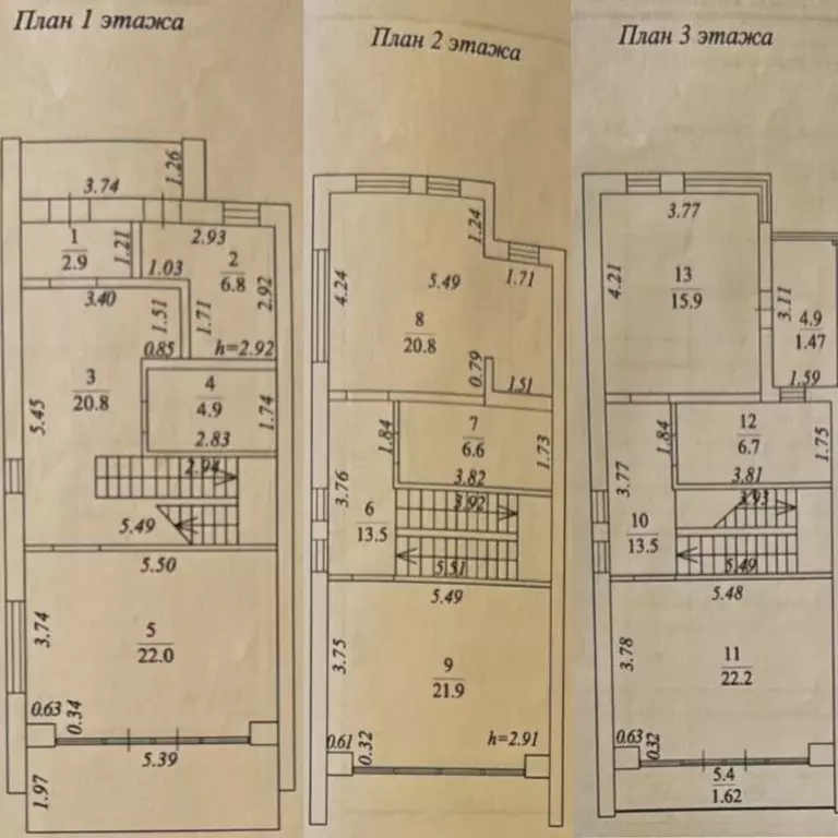 Таунхаус в Санкт-Петербург пос. Лисий Нос, Дуговая ул., 2Х (178 м) - Фото 1