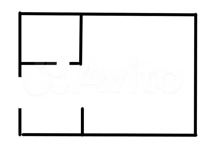 Квартира-студия, 21,1 м, 3/3 эт. - Фото 0