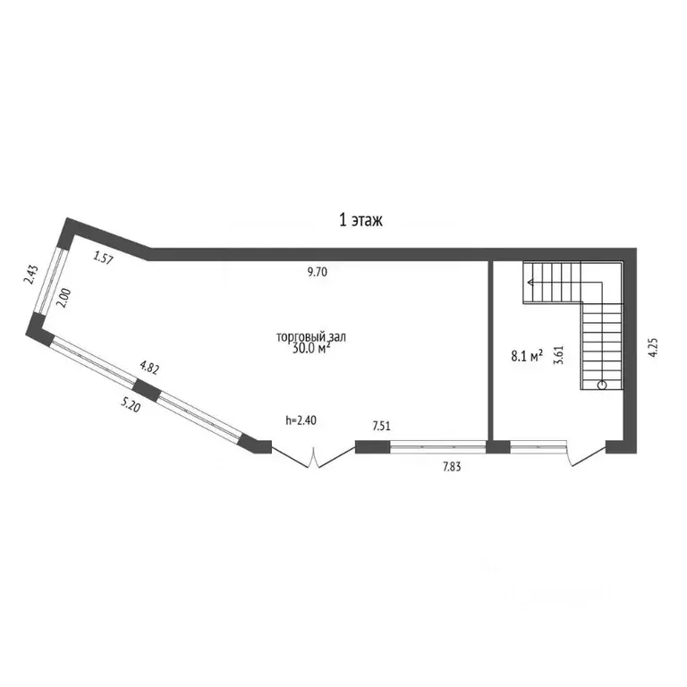 Помещение свободного назначения в Крым, Судак ул. Ленина, 73А (125 м) - Фото 2