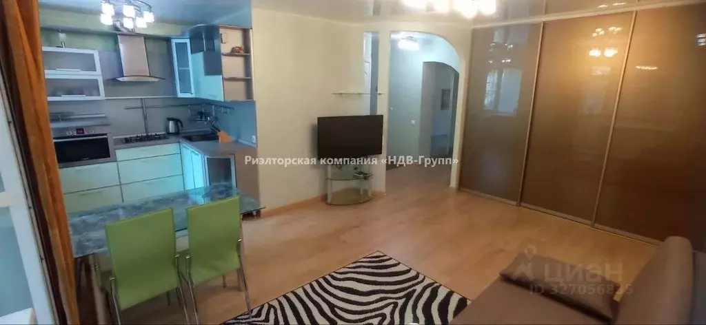 3-к кв. Хабаровский край, Хабаровск Слободская ул., 10А (68.0 м) - Фото 1