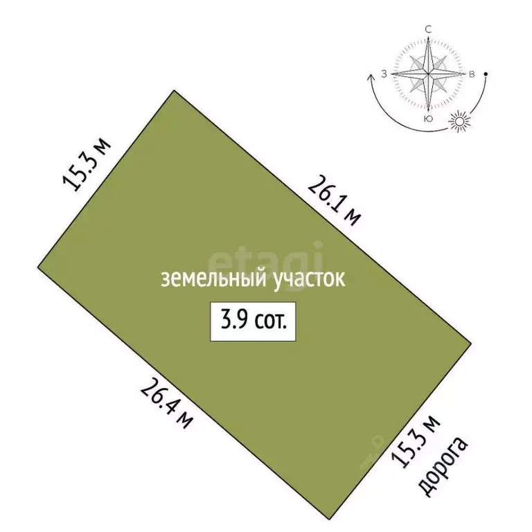 Участок в Ростовская область, Мясниковский район, Краснокрымское ... - Фото 2