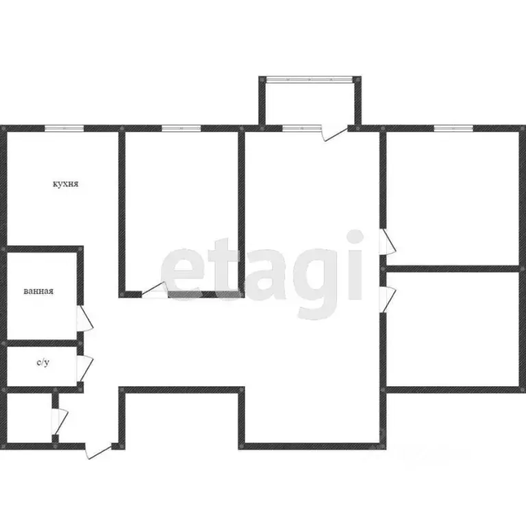 3-к кв. Костромская область, Кострома Юбилейный мкр, 19 (58.5 м) - Фото 2