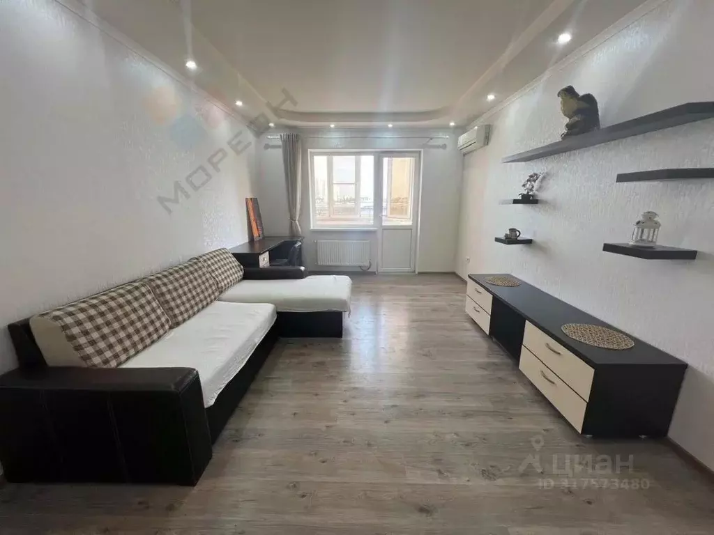 2-к кв. Краснодарский край, Краснодар Дубинка мкр, наб. Адыгейская, 69 ... - Фото 1