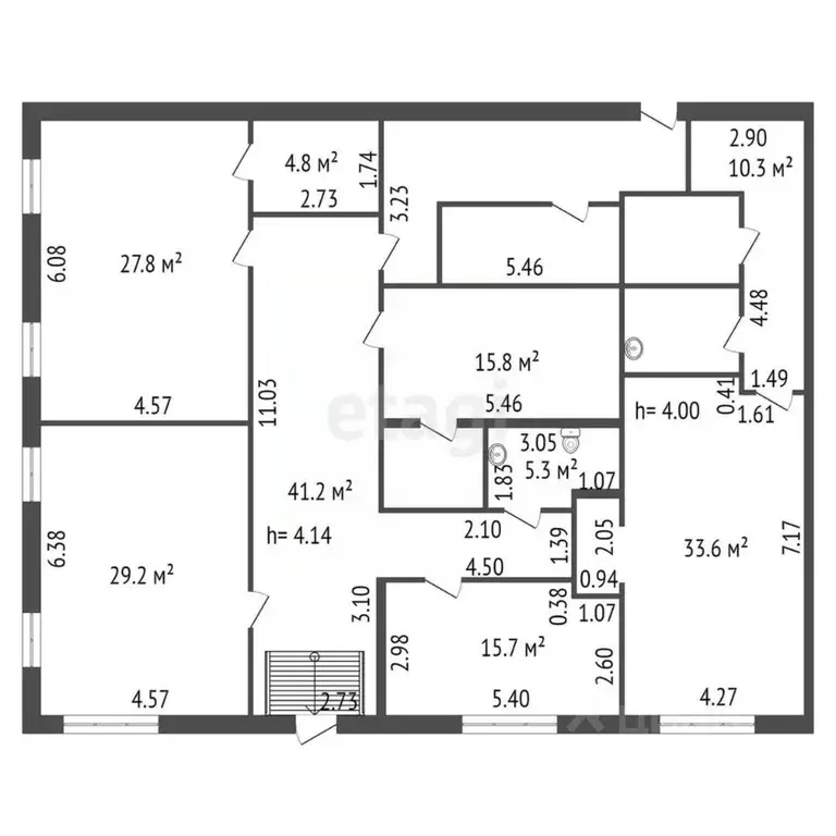 Офис в Санкт-Петербург ул. Степана Разина, 9 (213 м) - Фото 1