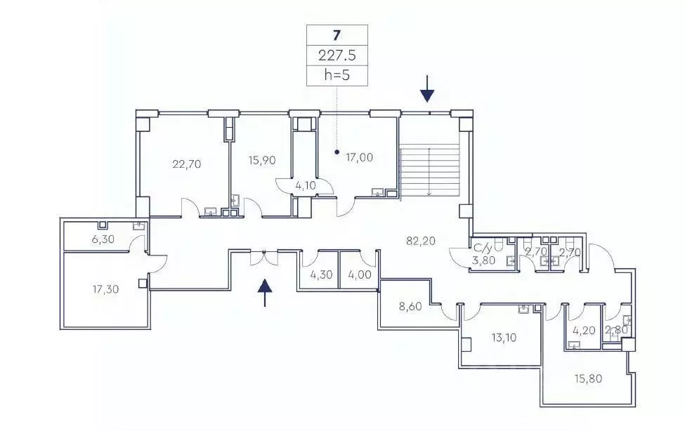 Торговая площадь в Москва просп. Академика Сахарова, 9 (228 м) - Фото 1