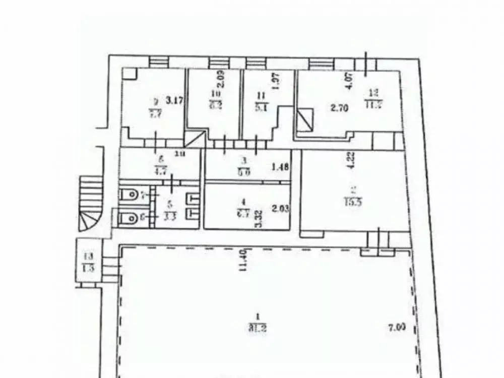 Торговая площадь в Москва Бауманская ул., 44С1 (170 м) - Фото 2