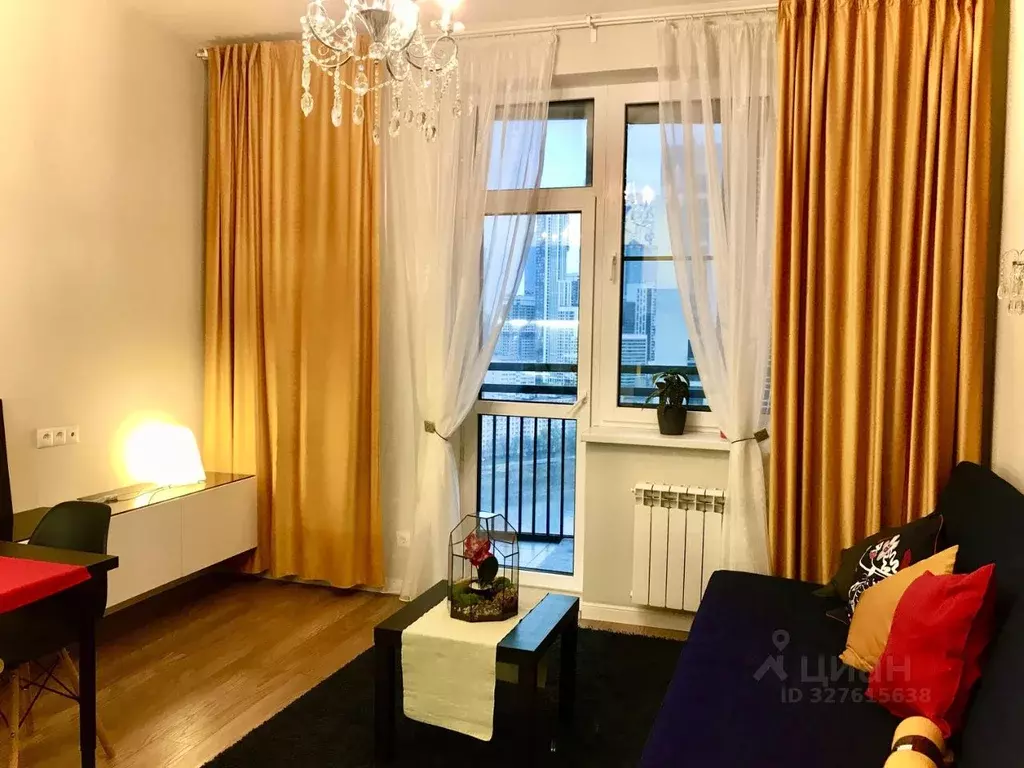 Студия Москва Береговой проезд, 1А (35.0 м) - Фото 2