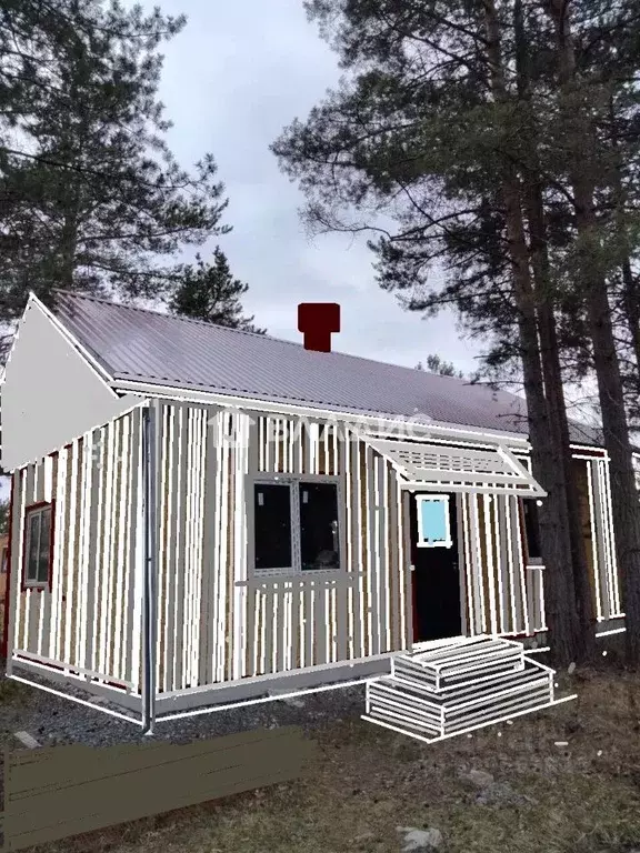 Дом в Карелия, Петрозаводск пер. Малая Вара (60 м) - Фото 1