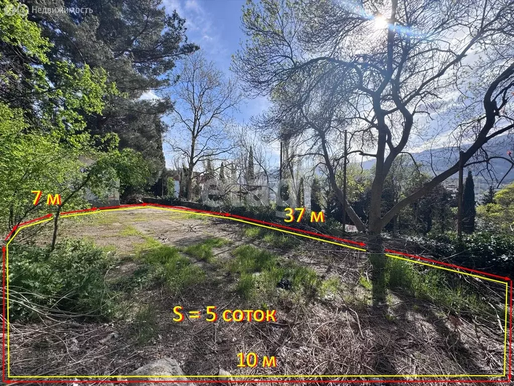 Участок в Ялта, улица Свердлова (10 м) - Фото 1