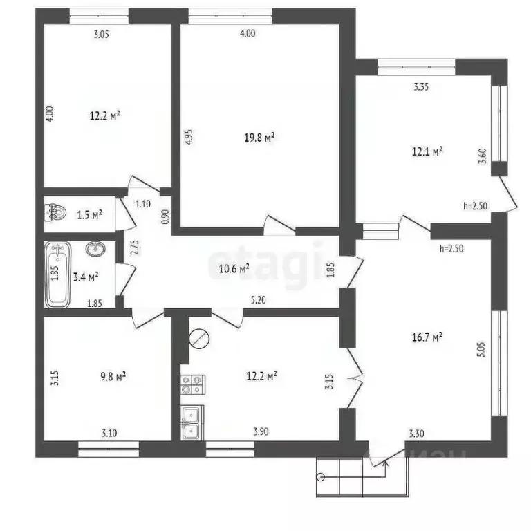 Дом в Краснодарский край, Крымский район, с. Киевское ул. Демченко, 11 ... - Фото 2