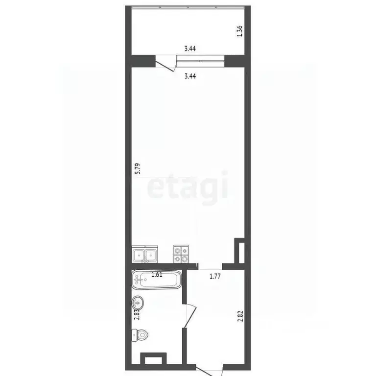 Студия Саха (Якутия), Якутск Воинская ул., 9/1 (29.1 м) - Фото 2