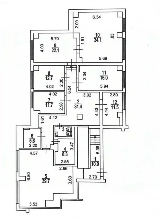 Помещение свободного назначения в Москва Братиславская ул., 16К1 (236 ... - Фото 0