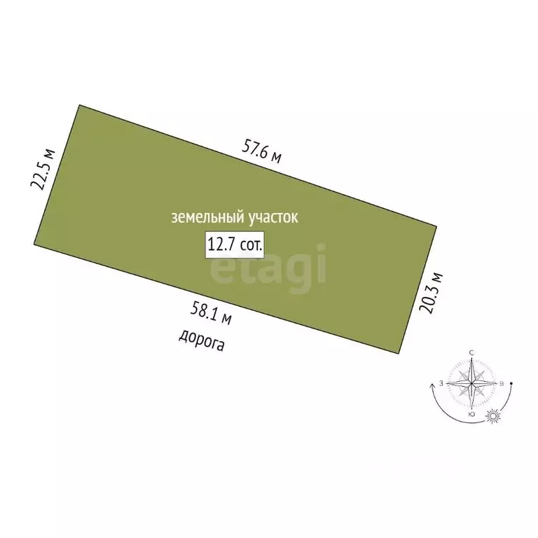 Участок в Пермский край, Пермский муниципальный округ, Уральские Зори ... - Фото 2