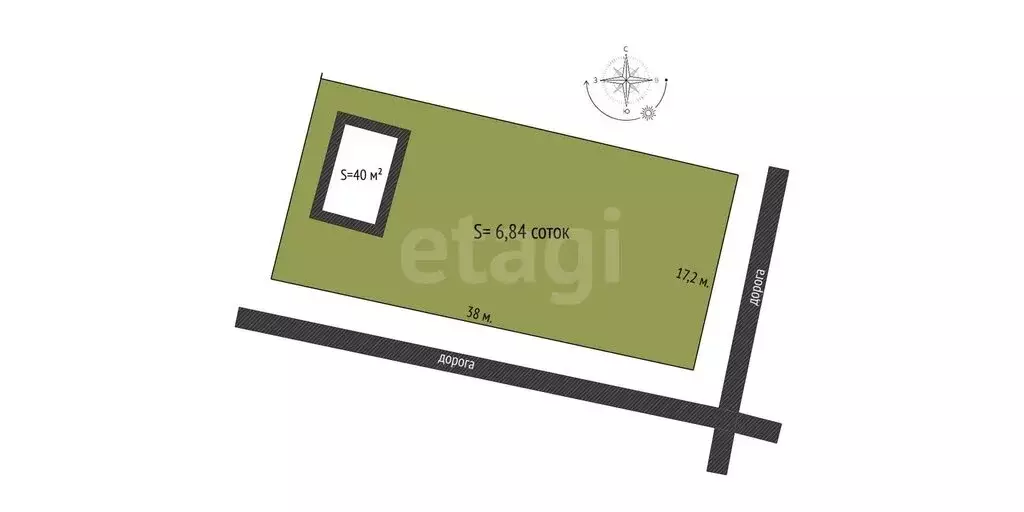 Дом в Майкоп, Российская улица (37.2 м) - Фото 2