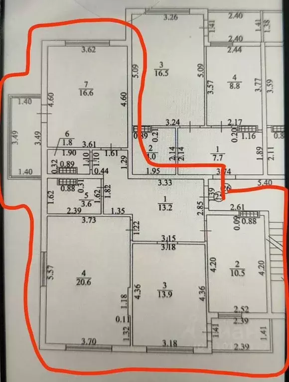 3-к кв. Севастополь ул. Вакуленчука, 28 (90.0 м) - Фото 0