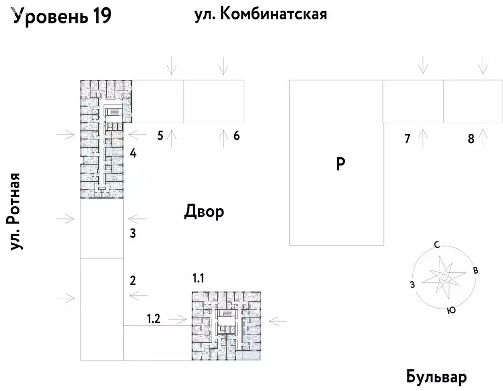 2-комнатная квартира: Екатеринбург, Ленинский район (40.23 м) - Фото 2