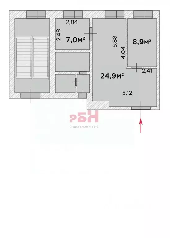 Офис в Тюменская область, Тюмень Одесская ул., 9 (41 м) - Фото 1