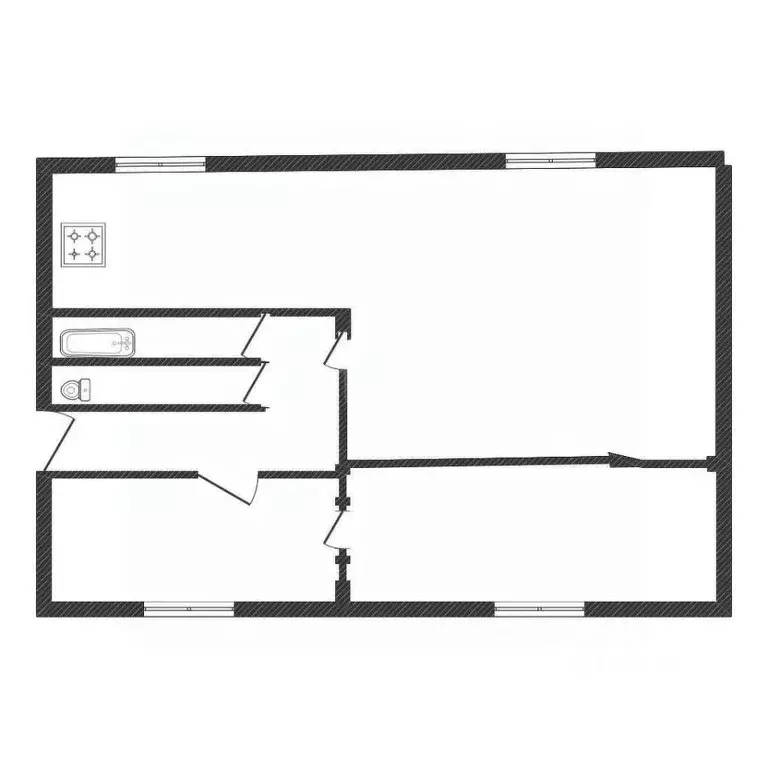 3-к кв. Смоленская область, Сафоново 2-й мкр, 21 (60.0 м) - Фото 0