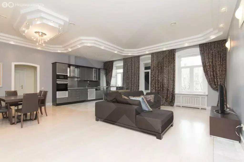 4-комнатная квартира: Москва, улица Остоженка, 7с1 (161 м) - Фото 1