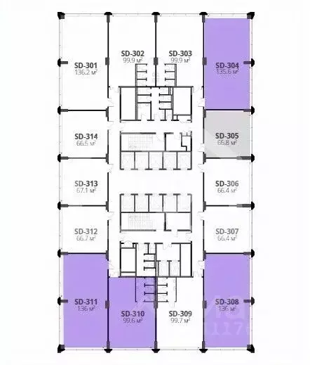 Помещение свободного назначения в Москва Дмитровский проезд, вл1Г (136 ... - Фото 2