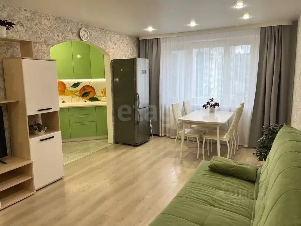 3-к кв. Тюменская область, Тюмень ул. Монтажников, 34 (85.7 м) - Фото 1