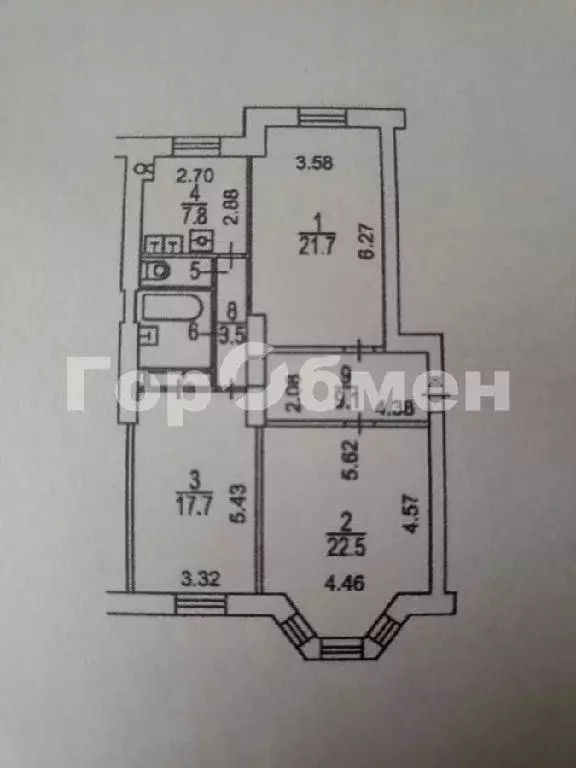 Продается 3-комнатная квартира - Фото 1