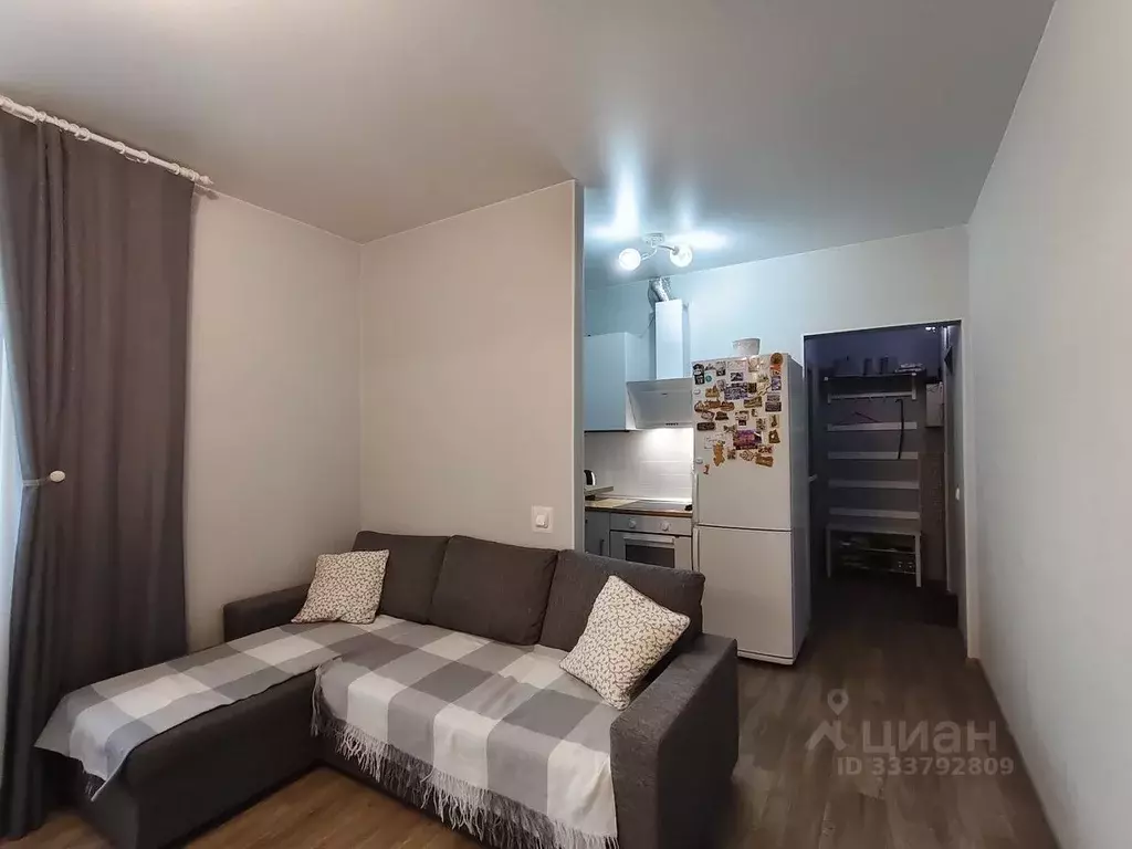 Студия Санкт-Петербург Мебельная ул., 19К2 (25.7 м) - Фото 2