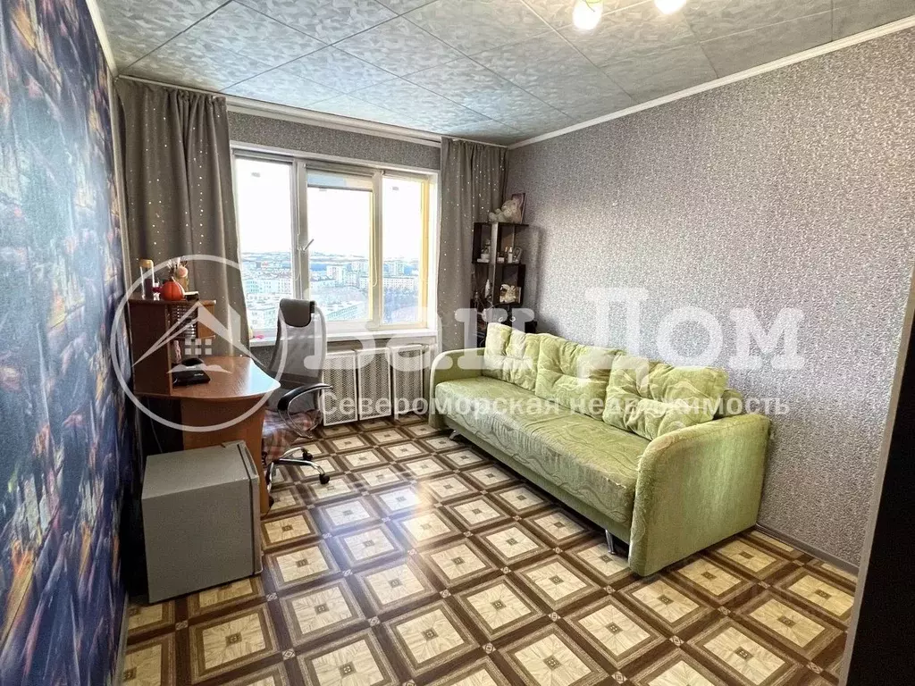 2-к кв. Мурманская область, Североморск ул. Кирова, 18 (46.7 м) - Фото 2