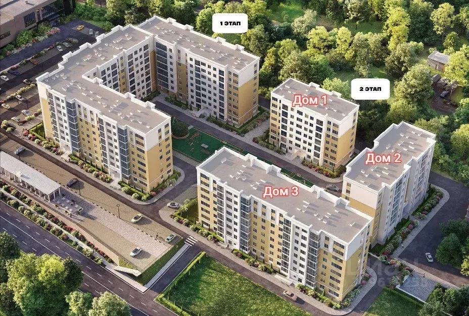 1-к кв. Крым, Феодосия ш. Симферопольское, 48 (32.9 м) - Фото 0
