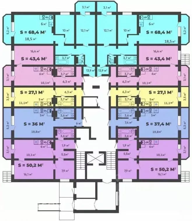 1-к кв. Красноярский край, Минусинск ул. Трегубенко, 65 (27.1 м) - Фото 1