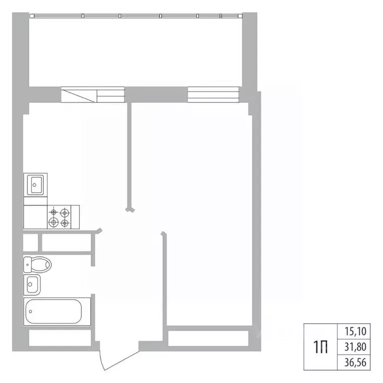 1-к кв. Татарстан, Набережные Челны ул. Раскольникова, 22 (36.56 м) - Фото 0
