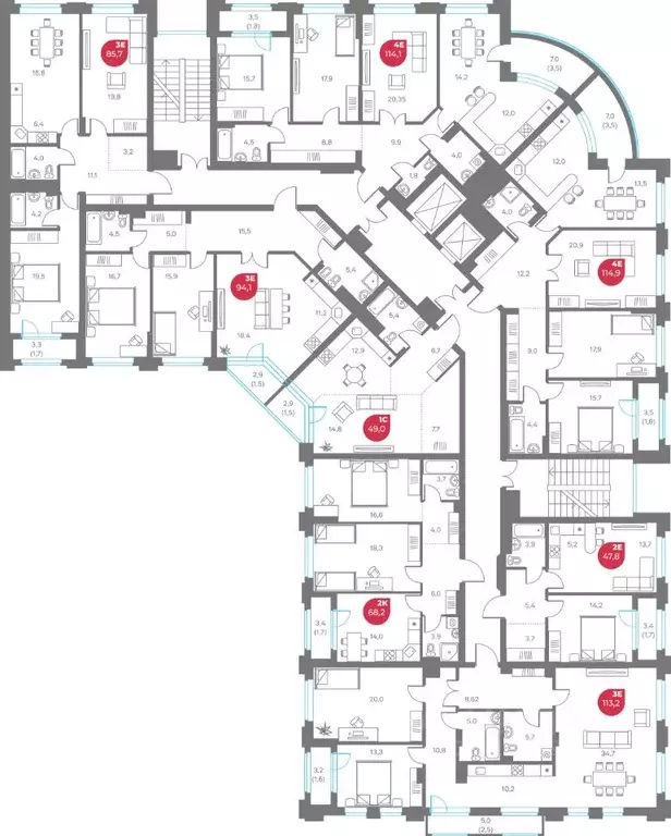 Студия Пермский край, Пермь Советская ул., 16 (49.0 м) - Фото 2