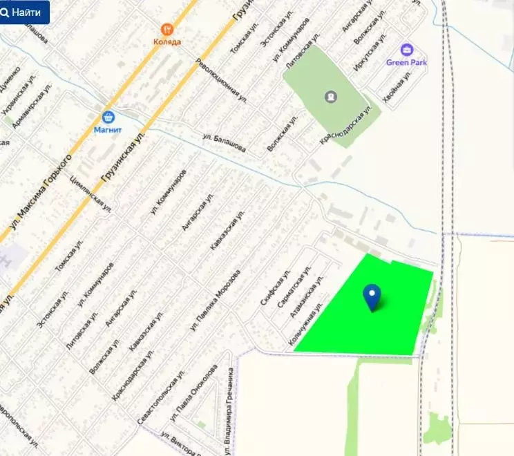 Участок в Ростовская область, Батайск Цимлянская ул., 65Б (18.0 сот.) - Фото 1