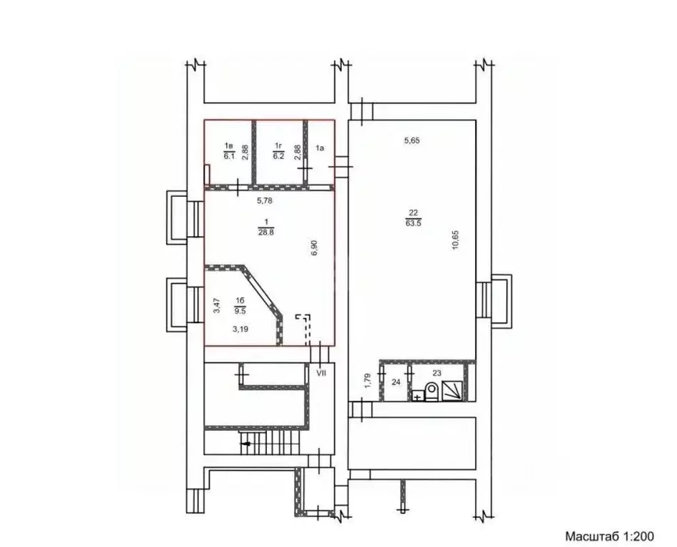 Офис в Москва Молодежная ул., 4 (54 м) - Фото 2