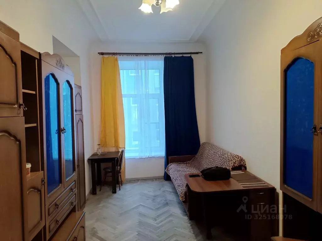 Комната Санкт-Петербург пер. Гривцова, 5 (18.0 м) - Фото 0
