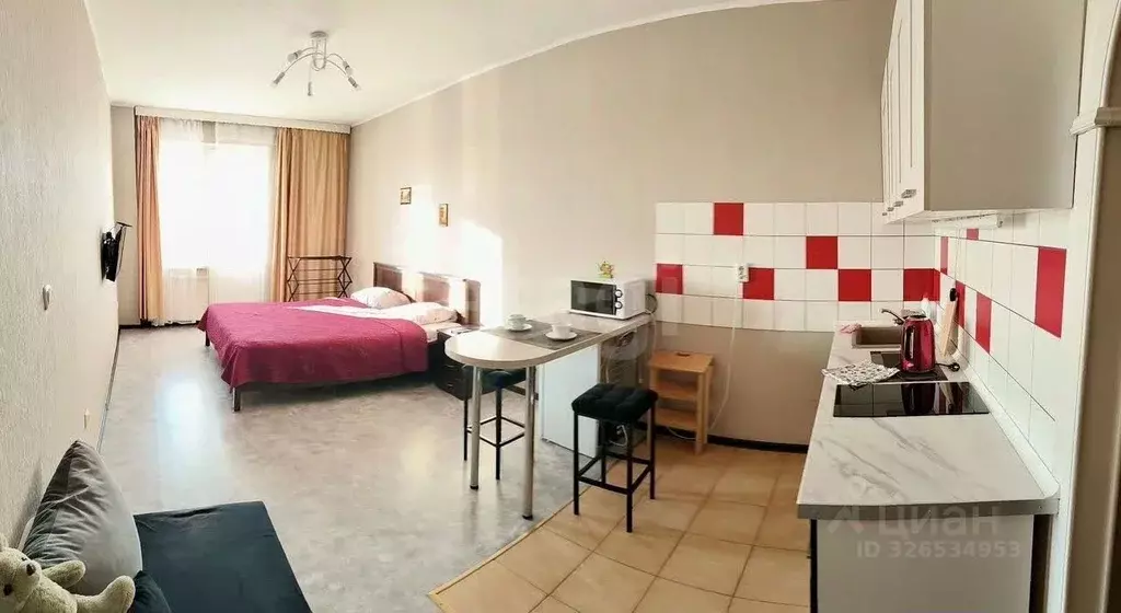 Студия Санкт-Петербург ул. Латышских Стрелков, 3 (28.6 м) - Фото 2