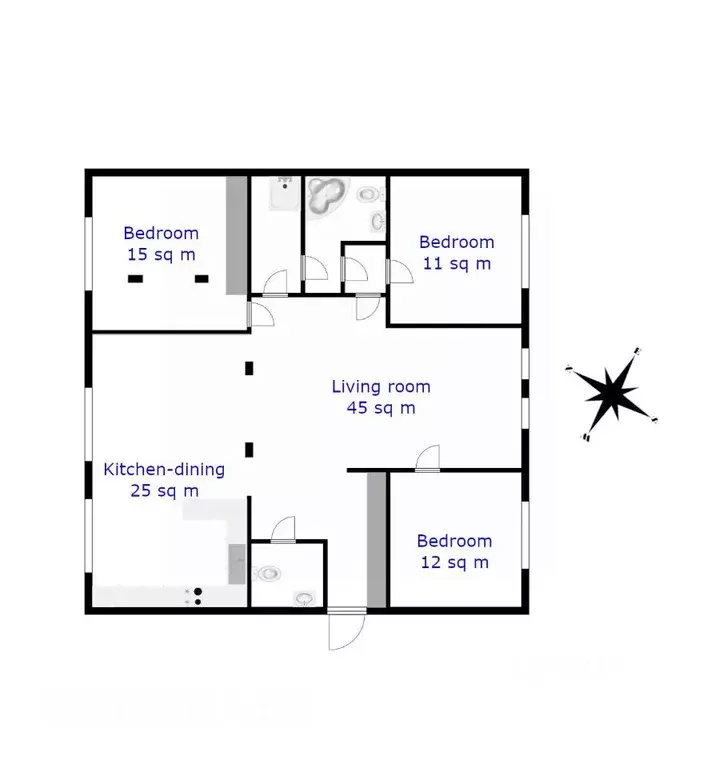 4-к кв. Москва ул. Маросейка, 13С2 (135.0 м) - Фото 1