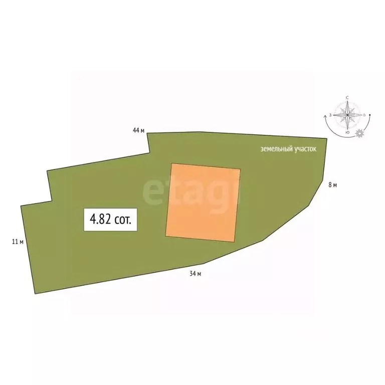 Участок в Алтай, Горно-Алтайск ул. Петра Сухова, 60 (4.82 сот.) - Фото 2