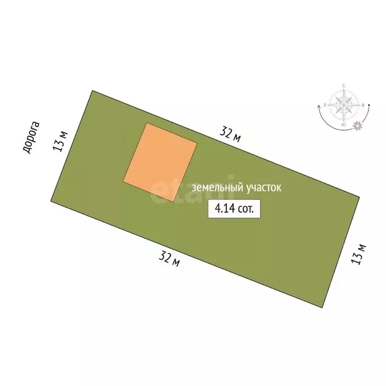 Дом в Крым, Евпатория Отдых садовое товарищество, аллея 4-я, 105 (33 ... - Фото 1