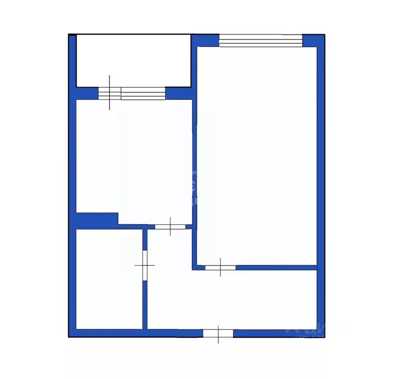 1-к кв. Кемеровская область, Кемерово Космическая ул., 28 (38.3 м) - Фото 2