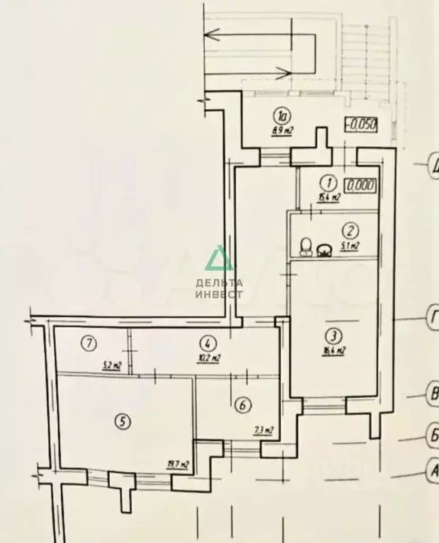 3-к кв. Башкортостан, Уфа ул. Шота Руставели, 25/1 (79.3 м) - Фото 2
