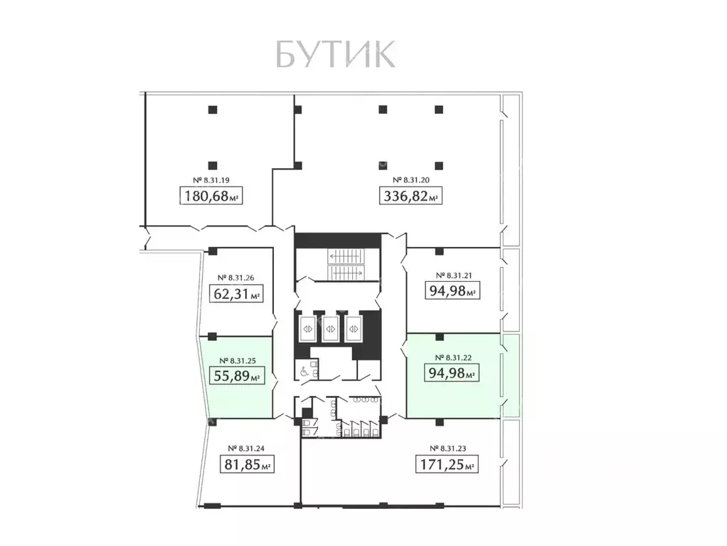 Офис в Санкт-Петербург Левашовский просп., 13И (151 м) - Фото 2