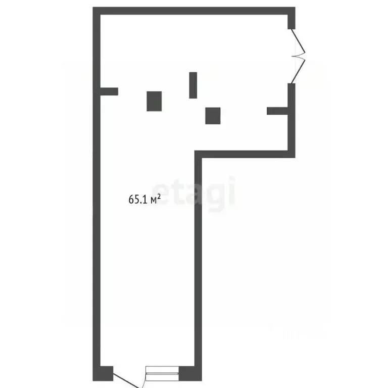 Помещение свободного назначения в Москва Скандинавия жилой комплекс, ... - Фото 1