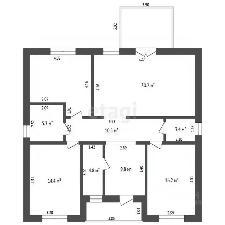 Дом в Тюменская область, Тюмень Лаванда садовое товарищество, ул. 15-я ... - Фото 2