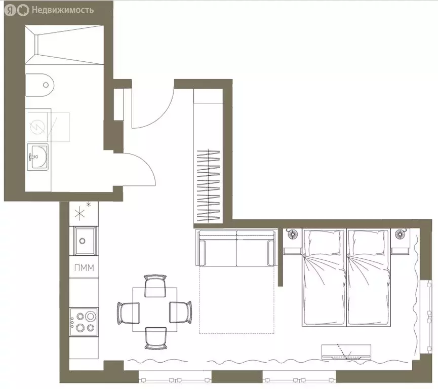 Помещение свободного назначения (33 м) - Фото 1
